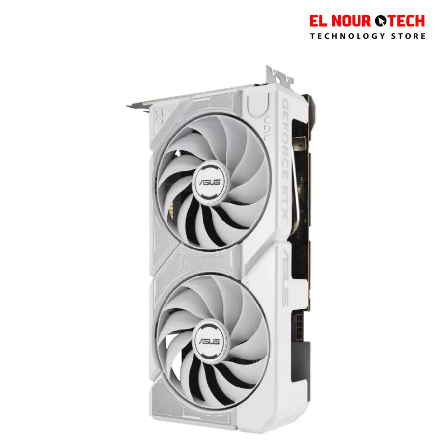 ASUS Dual GeForce RTX™ 5060 White OC Edition 8GB GDDR7