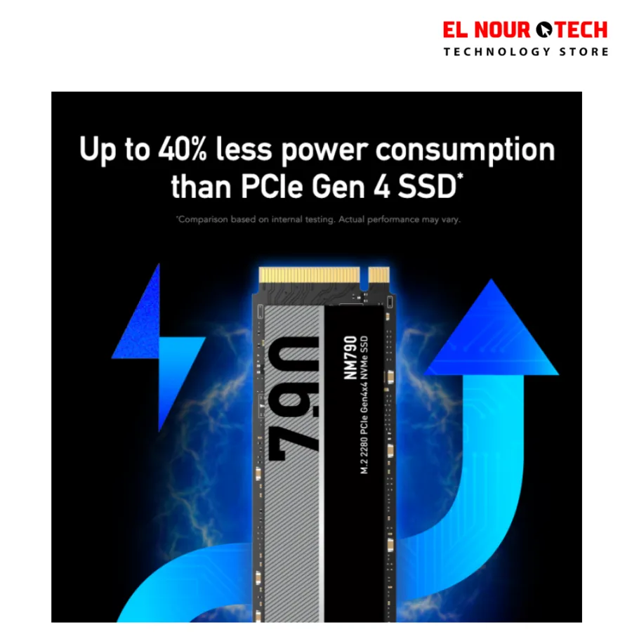 Lexar NM790 512GB M.2 2280 PCIe Gen 4x4 NVMe SSD