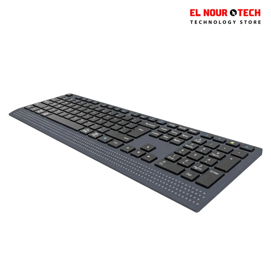 MEETION BTK2000 Rechargeable Wireless And Bluetooth Dual Mode Keyboard
