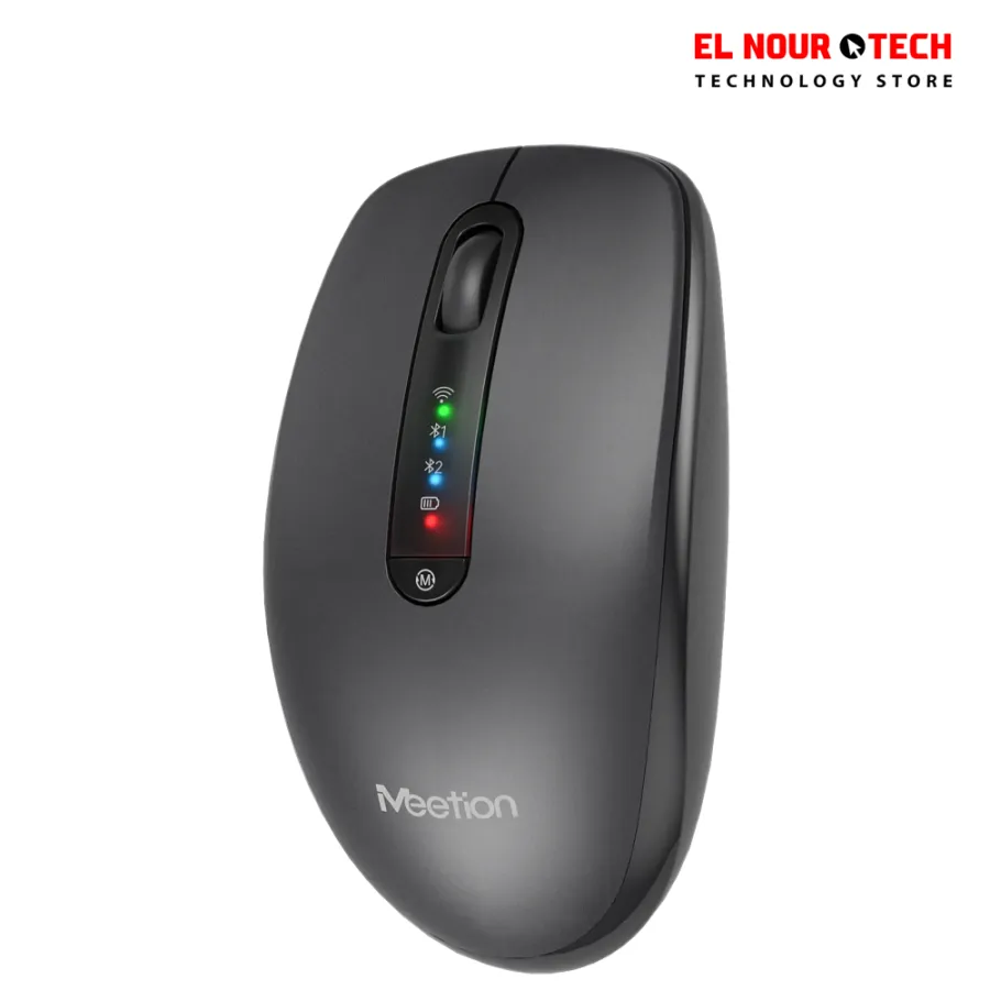 MEETION BTM100 Rechargeable Wireless - Bluetooth Dual Mode Mouse – Silent - Ergonomic