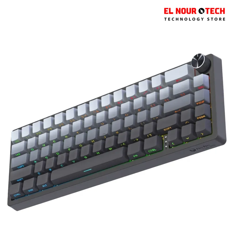 MEETION Magic A68 Magnetic Switch HotSwappable ABS Double Shot Keycaps Pro Grade 65 Compact Mechanical Keyboard
