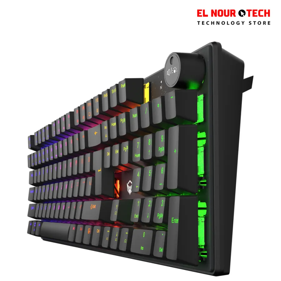 MEETION MK009MX Hotswap Blue Switch Arabic Mechanical Keyboard