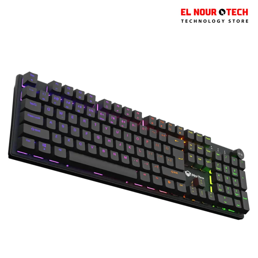 MEETION MK009MX Hotswap Blue Switch Arabic Mechanical Keyboard
