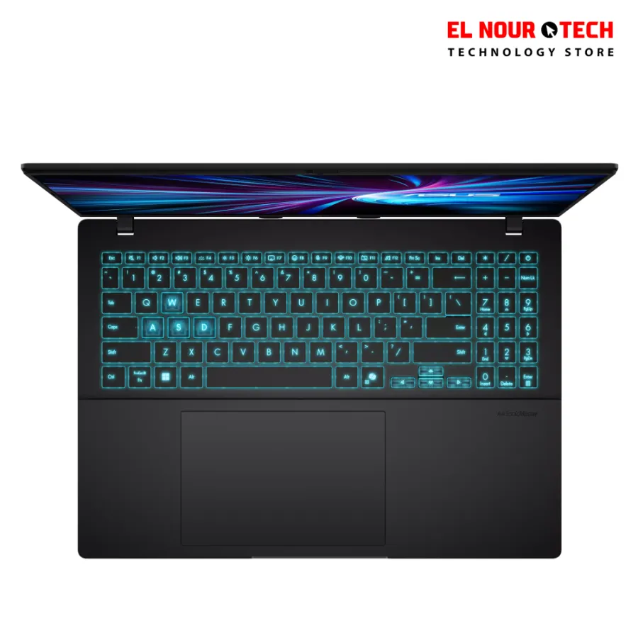 ASUS V16 V3607VH-RP007W - Intel CORE 7 240H - 16GB DDR5 - SSD 1TB - NVIDIA GeForce RTX 5050 8GB - 16" WUXGA 144Hz - WIN 11 - Matte Black