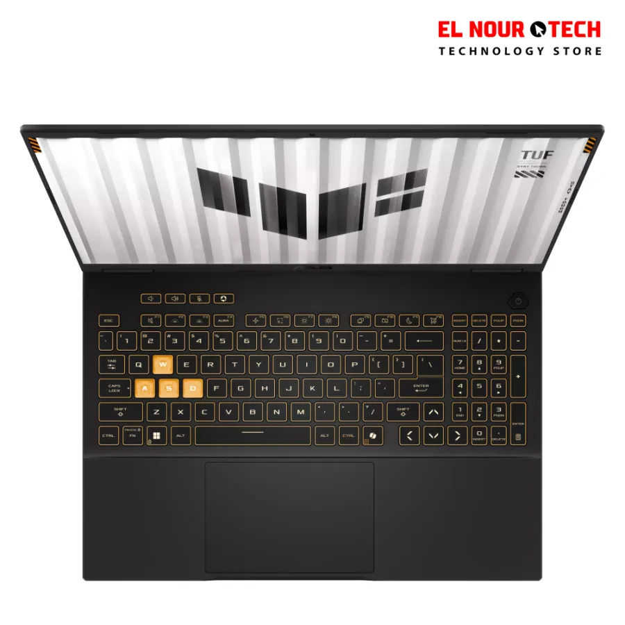 ASUSTUF Gaming F16 608JPR-RV027W Gaming Laptop - Intel Core 17 14650HX - RAM 16GB DDR5 - SSD 1TB - Nvidia GeForce RTX 5070 8G-16 inch WUXGA 165Hz - Windows 11