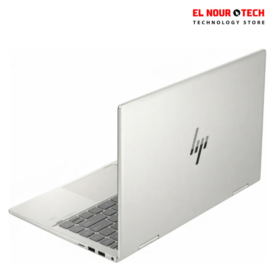HP Envy x360 14-ES1013DX 2-in-1 - Intel Core 5 120U - RAM 8G - SSD 512G - Intel Graphics - 14" FHD (1920X1080) IPS MuliTouch - Backlit Keyboard -FingerPrint Windows 11 - Natural silver aluminum