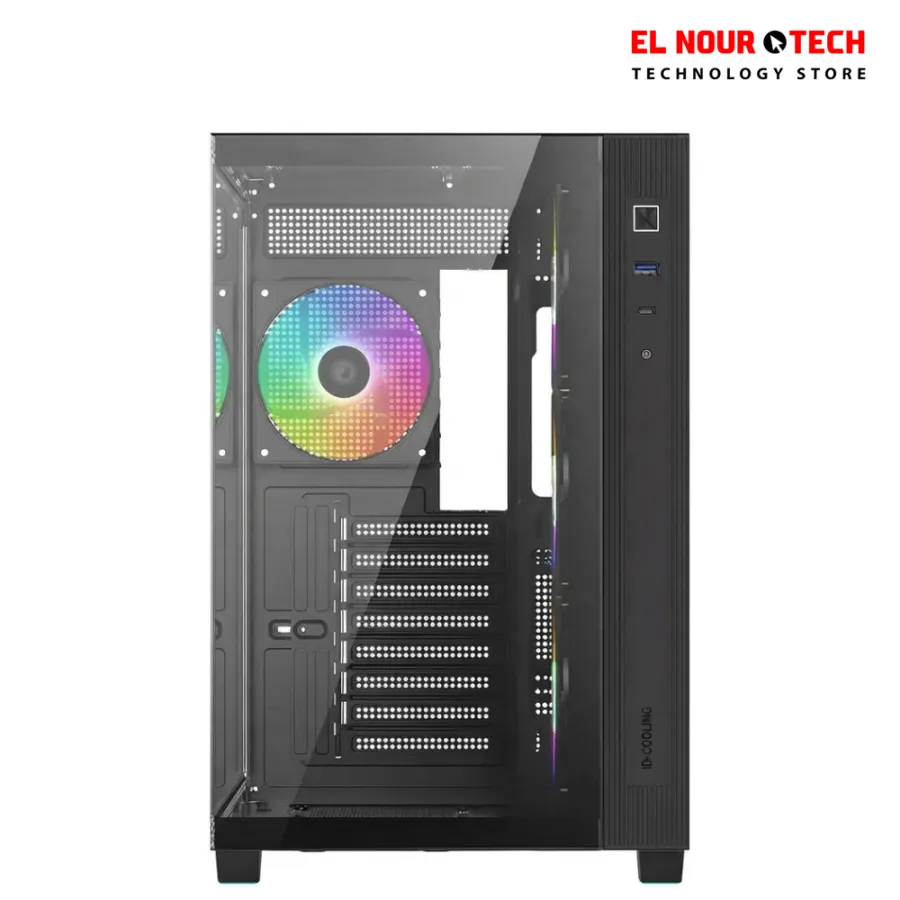 ID-COOLING VIEW 510 4 Fan ARGB Type C Black Mid Tower Case