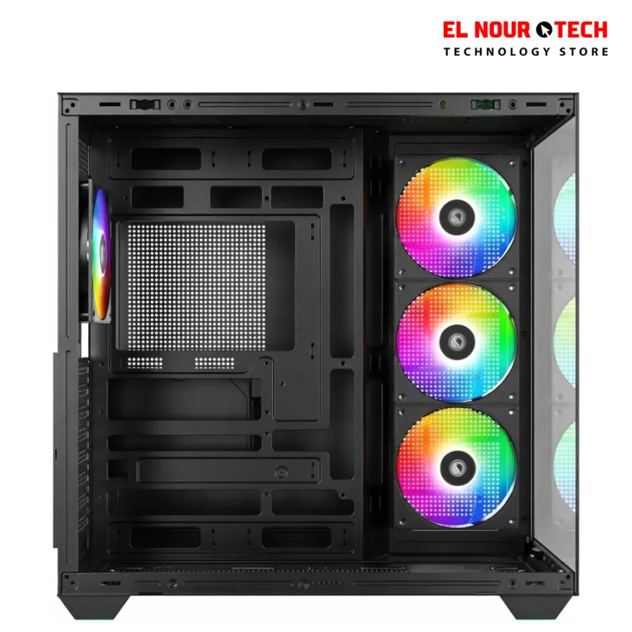 ID-COOLING VIEW 510 4 Fan ARGB Type C Black Mid Tower Case