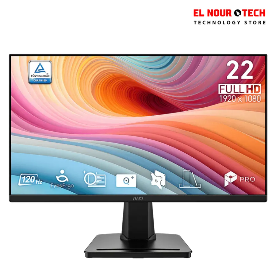 MSI PRO MP225 E12VL - 22 INCH VA FHD - 120HZ - 1MS - 1920x1080 Monitor