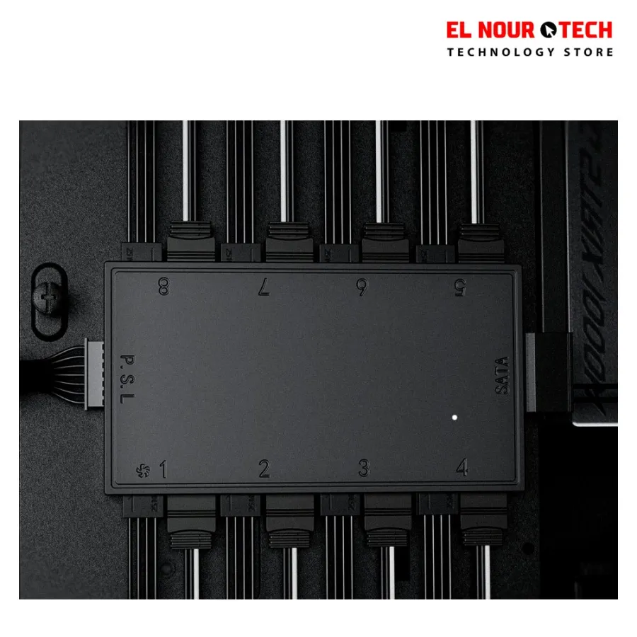 ID COOLING CONTROLLER HA 08 Fan Hub for Computer Internal Fans ARGB PWM 8 PORT