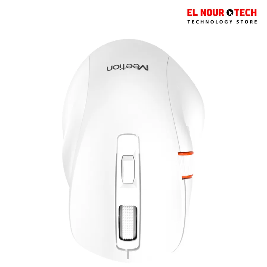 MEETION BTM032 Dual Mode Wireless And Bluetooth Mouse White