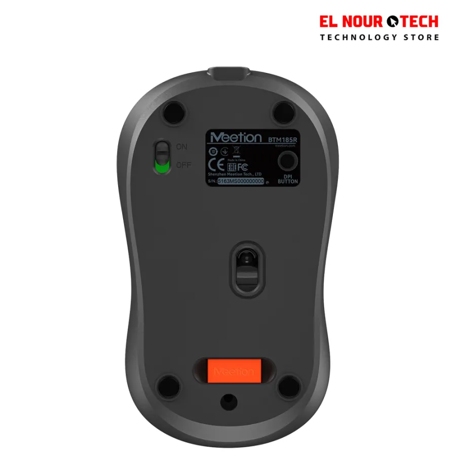 Meetion BTM185R Rechargeable Wireless And Bluetooth Dual Mode Mouse