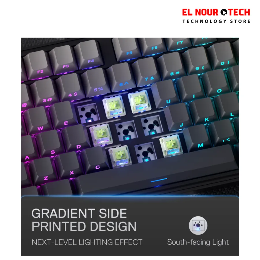 REDRAGON K707SP - RGB- PRO STAR Blade Wireless Keyboard