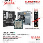 BUNDLE AMD Ryzen 5 9600X TRAY Desktop Processor + ASUS PRIME B650M-A II CSM DDR5 PCIe 5.0 + HIKSEMI Wave NVME SSD M.2 256GB