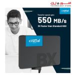 ⁦Crucial BX500 500GB 2.5-inch SATA 3D NAND Internal SSD⁩ - الصورة ⁦2⁩