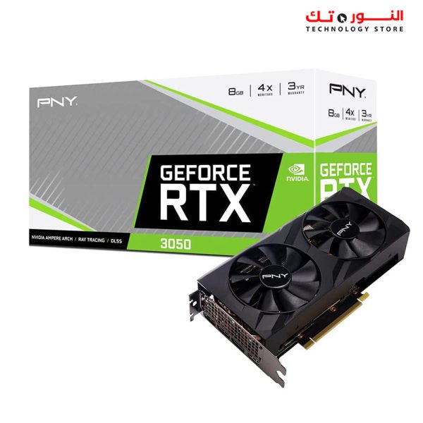 PNY GeForce RTX™ 3050 8GB Verto Dual Fan