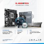 BUNDLE intel Core I5 12400F MPK CPU + ASUS PRIME H610M-F D4 + TEAM GROUP T-Force VULCAN Z 8GB 3200MHz CL16