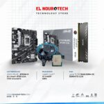 BUNDLE Intel Core I5 14400F MPK  +ASUS PRIME B760M-R D4 + Lexar THOR 16GB DDR4 OC 3200MT/S CL16 FOR PC