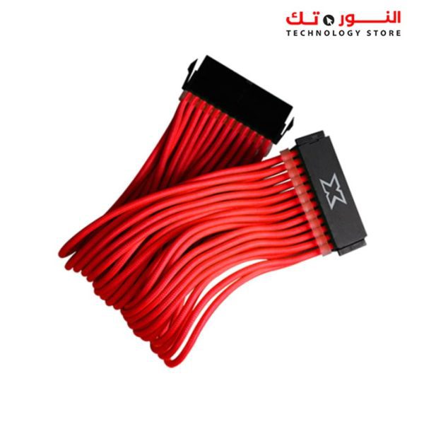 XIGMATEK iCABLE MB 24PIN EXTENSION CABLE-RED