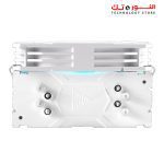 ⁦GAMDIAS BOREAS E1-410 ARGB CPU Cooler - 4 Copper Heatpipes With Hydraulic Bearing PWM Fan WHITE⁩ - الصورة ⁦6⁩