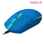 ⁦Logitech G102 Light Sync Gaming Mouse with Customizable RGB Lighting, 6 Programmable Buttons Light Weight⁩ - الصورة ⁦6⁩