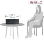 ⁦LOGITECH K400 Plus Wireless Touch Keyboard - BLACK⁩ - الصورة ⁦10⁩