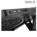 ⁦MARVO FN-40 RGB Laptop Cooler Cooling Pad, Supports Up to 17 inch⁩ - الصورة ⁦4⁩