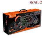 ⁦Meetion C490 (4 IN 1) Mouse+Arabic Keyboard+Headset+Mouse Pad Backlit Gaming Combo Kits⁩ - الصورة ⁦10⁩