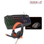 Meetion C490 (4 IN 1) Mouse+Arabic Keyboard+Headset+Mouse Pad Backlit Gaming Combo Kits