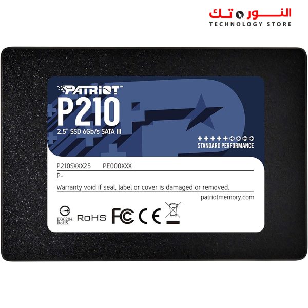 Patriot P210 SSD SATA 128GB 2.5 Inch