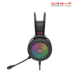 Redragon Carmen H261 Lightweight RGB Gaming Headset Wired Black - Image 4