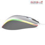 ⁦Meetion GM23 2023 RGB Circulation Backlit White Wired Gaming Mouse⁩ - الصورة ⁦4⁩