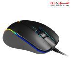 ⁦Meetion GM23 2023 RGB Circulation Backlit White Wired Gaming Mouse⁩ - الصورة ⁦7⁩