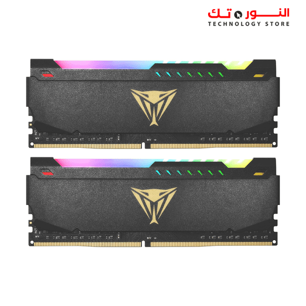 Patriot Viper Steel RGB DDR4 RAM 32GB (2X16GB) 3200MHz CL16 UDIMM Desktop Gaming Memory Kit