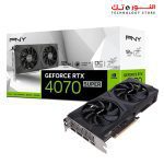 PNY RTX 4070 SUPER VERTO OC 12G GDDR6X DUAL FAN Graphic Card