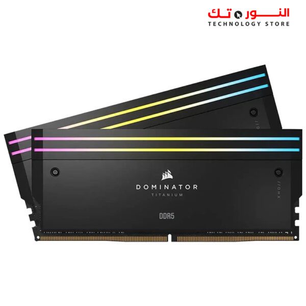 CORSAIR Dominator Titanium RGB DDR5 RAM 96GB (2x48GB) DDR5 6600MHz CL32 Intel XMP iCUE Compatible Computer Memory