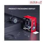 ⁦Onikuma X7 PRO Gaming Headset Wired Black⁩ - الصورة ⁦4⁩