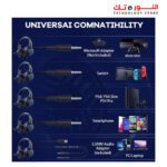 ⁦Onikuma X7 PRO Gaming Headset Wired Black⁩ - الصورة ⁦5⁩
