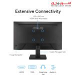 ⁦ASUS VA249HG 24” (23.8-inch viewable) 1080P Eye Care Monitor – IPS, Full HD, 99% sRGB, Frameless, 120Hz, Adaptive-Sync, 1ms, HDMI, VGA, Low Blue Light, Flicker Free⁩ - الصورة ⁦5⁩
