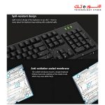 ⁦Rapoo NK1900 Wired Keyboard⁩ - الصورة ⁦3⁩
