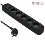 ⁦ILOCK power strip, 5 outlets without earthing (Basic) 3 m⁩ - الصورة ⁦2⁩