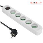 ⁦ILOCK power strip, 5 outlets without earthing (Basic) 3 m⁩ - الصورة ⁦5⁩