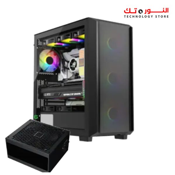 Xander Velox Max 4 ARGB Fan & ARGB Fan Controller PCB + PSU 850W +80 BRONZE