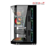 Xander Crystal Mid Tower Black Gaming Case + PSU 850W 80+ Bronze - Image 5