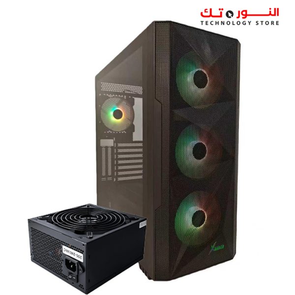 XANDER VELOX FLOW Black + PSU 750W +80 Bronze