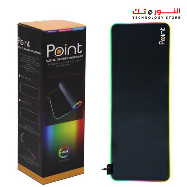 Point Mouse Pad RGB 30×80