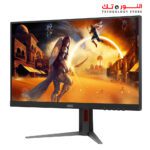⁦AOC Q27G4Z/89 MONITOR GAMING FAST IPS 27INCH - 260HZ - 0.3MS -  2560 × 1440 (QHD) - DisplayHDR 400 - Adaptive Sync⁩ - الصورة ⁦4⁩