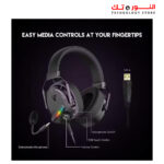 FANTECH HG26 ALTO GAMING HEADPHONE  7.1 USB - Image 2