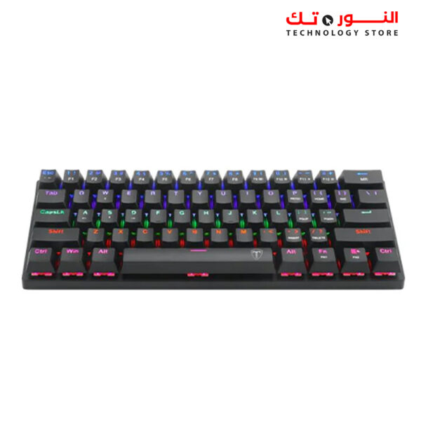 T-DAGGER ARENA LITE 60% T-TGK321 Mechanical Keyboard - Rainbow Backlit