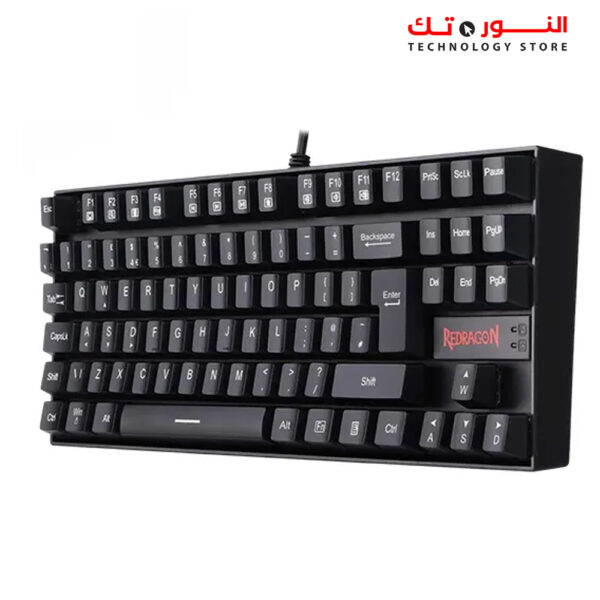 Redragon K552L-KR Kumara 87-Key Mechanical Gaming Keyboard - Red Switch - English Layout (No Light Edition)